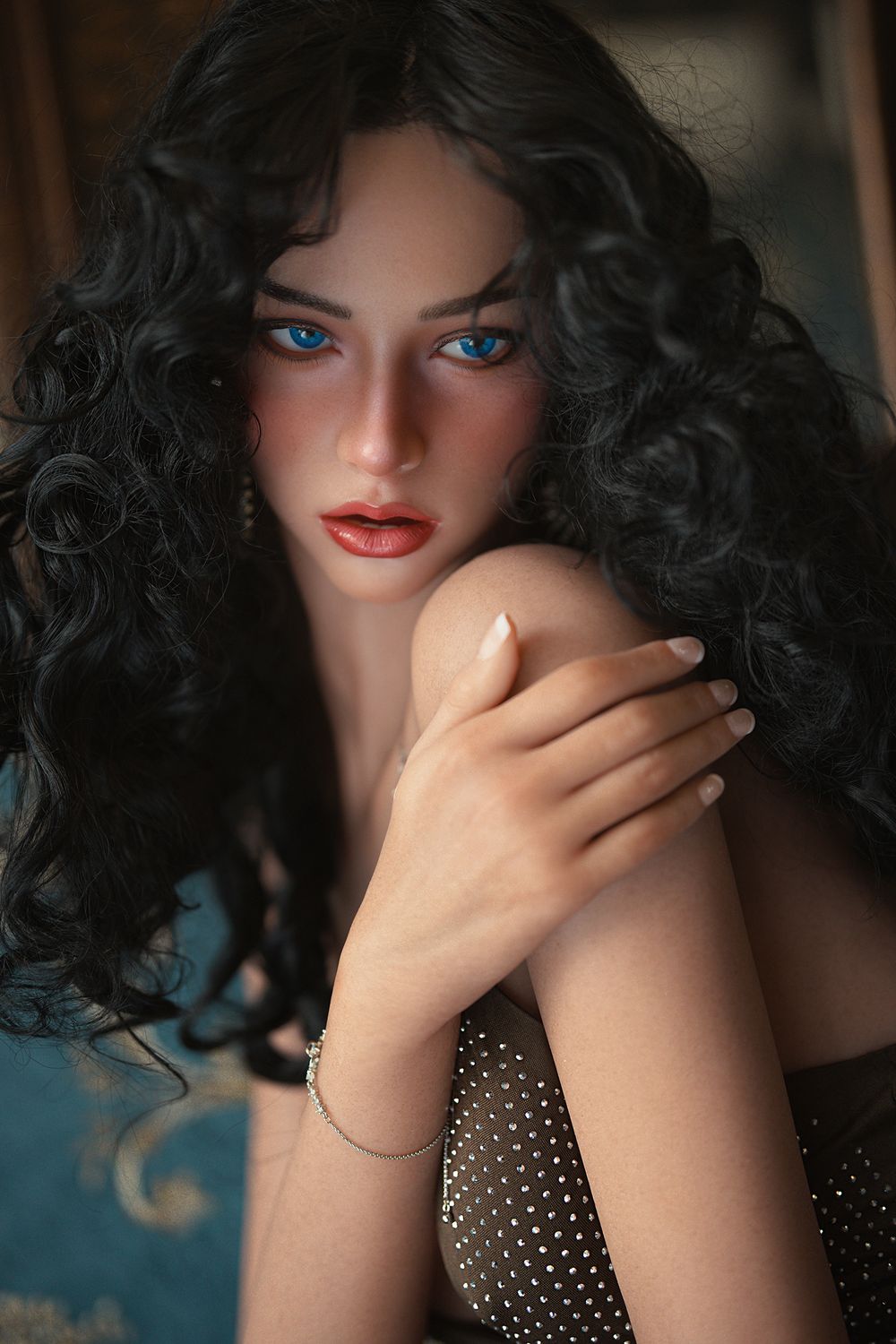 SY Doll | 173cm/5ft8 Small Breasts Glamorous Exotic Fiery Sexy Lifelike Full Silicone Sex Doll - Frederica