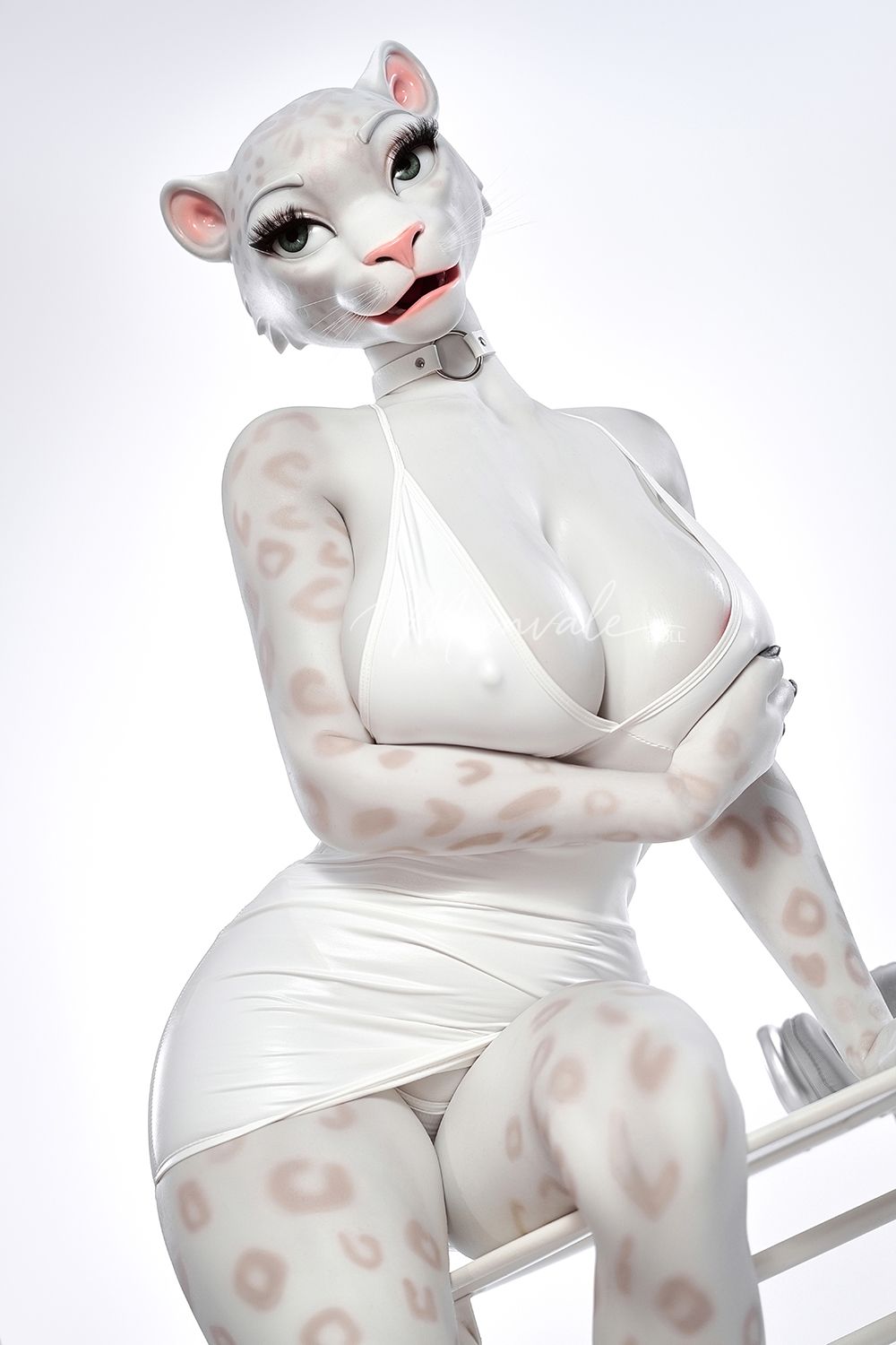 Moonvale Doll | 165cm/5ft5 Big Breasts Alluring Mature Office Dominant Lady Furry Voluptuous Realistic Silicone Sex Doll - Velara