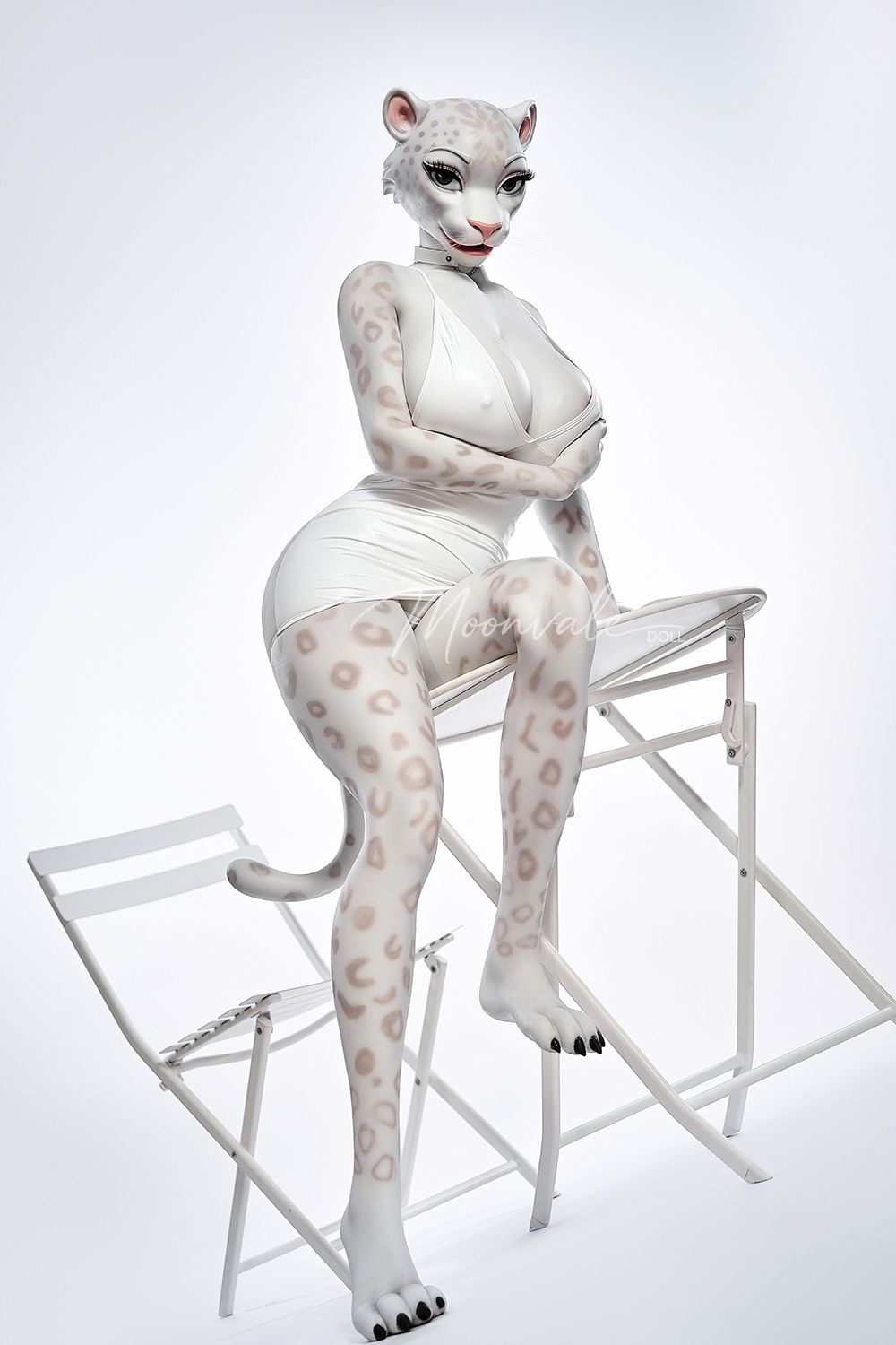 Moonvale Doll | 165cm/5ft5 Big Breasts Alluring Mature Office Dominant Lady Furry Voluptuous Realistic Silicone Sex Doll - Velara