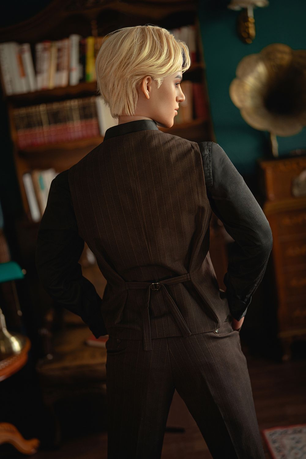 SY Doll | 168cm/5ft5 Enigmatic Blonde Gentleman Realistic Full Silicone Gay Male Sex Doll - Damian