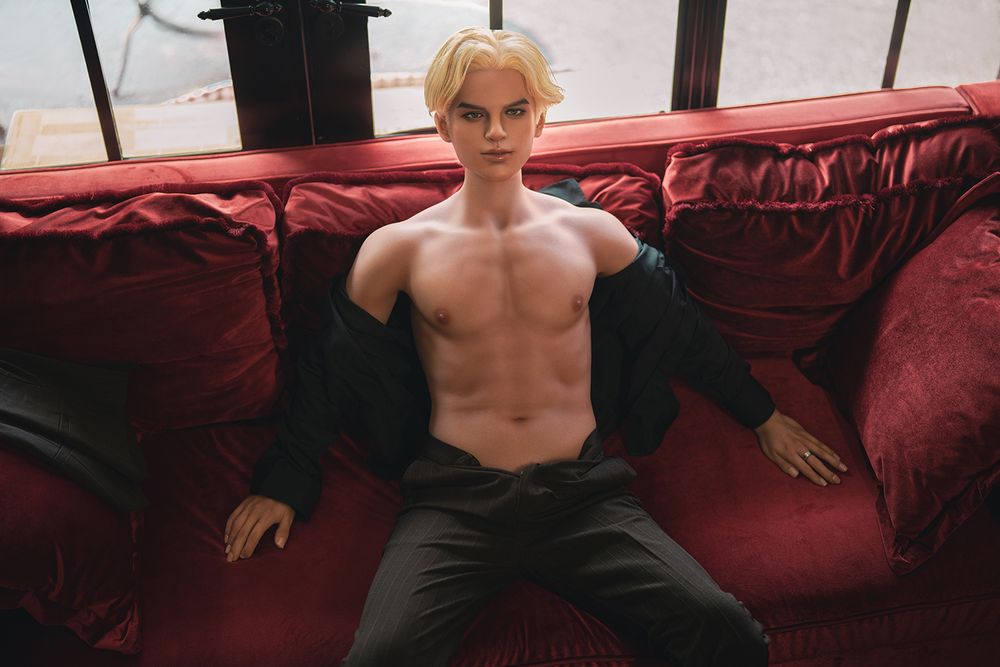 SY Doll | 168cm/5ft5 Enigmatic Blonde Gentleman Realistic Full Silicone Gay Male Sex Doll - Damian