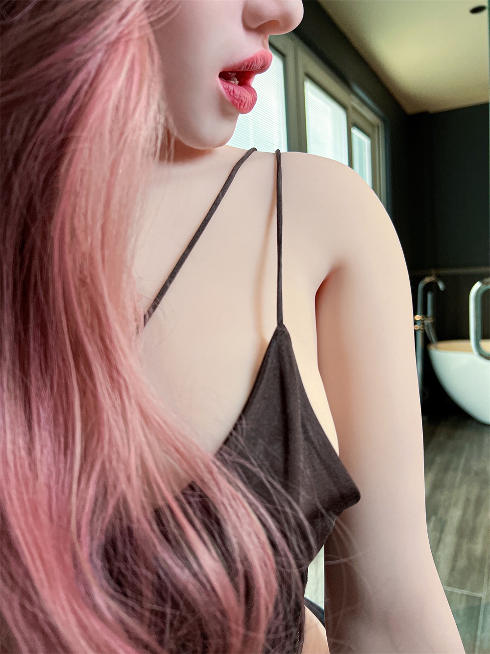 Climax Doll丨157cm (5ft2″) Movable Jaw Silicone Head Sex Doll -Sola (In Stock US)-DreamLoveDoll