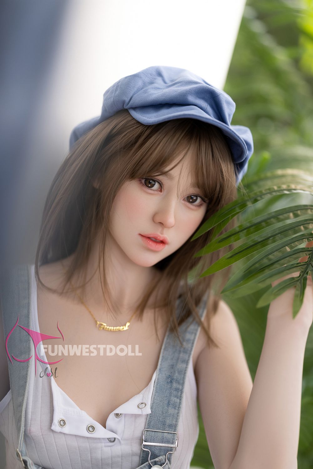 FUNWEST®  Lucy 159cm (5ft3) 032S# A Breasts Asian Lovely Silicone Sex Doll FSD009