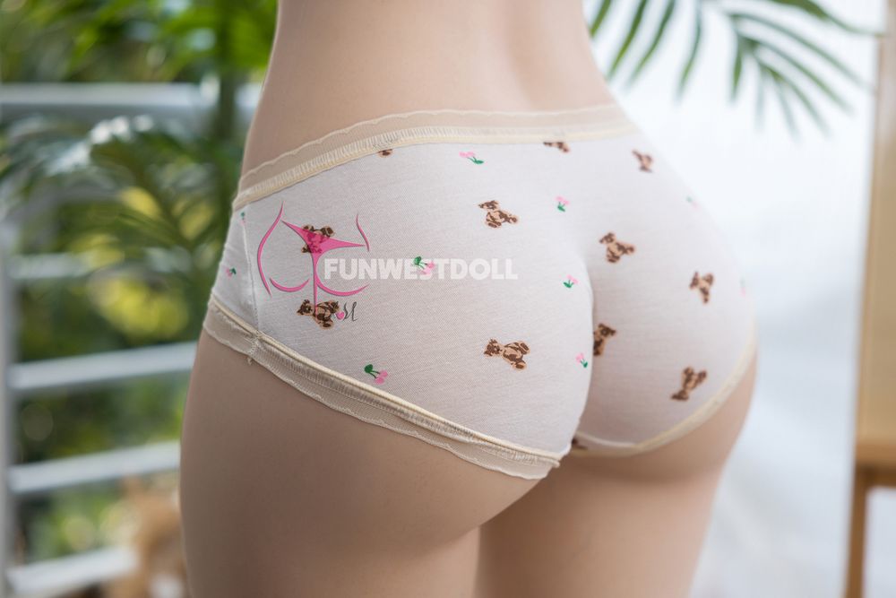 FUNWEST®  Lucy 159cm (5ft3) 032S# A Breasts Asian Lovely Silicone Sex Doll FSD009