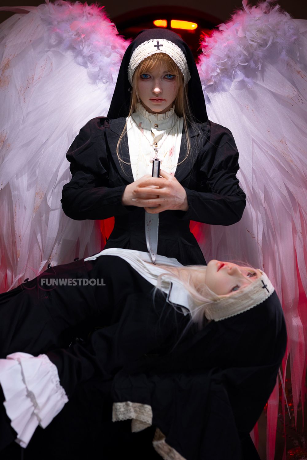 FUNWEST® Bella 159cm (5ft2) 037S# A Breasts Seductive Dominant Silicone Sex Doll FSD038