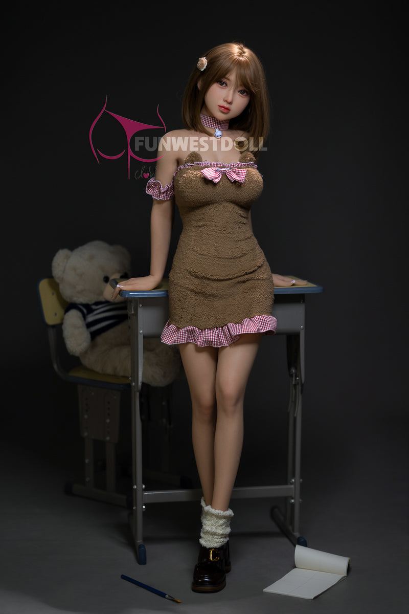 FUNWEST® Amy 152cm(4.99') 041# D-CUP TPE (No.3185)-DreamLoveDoll