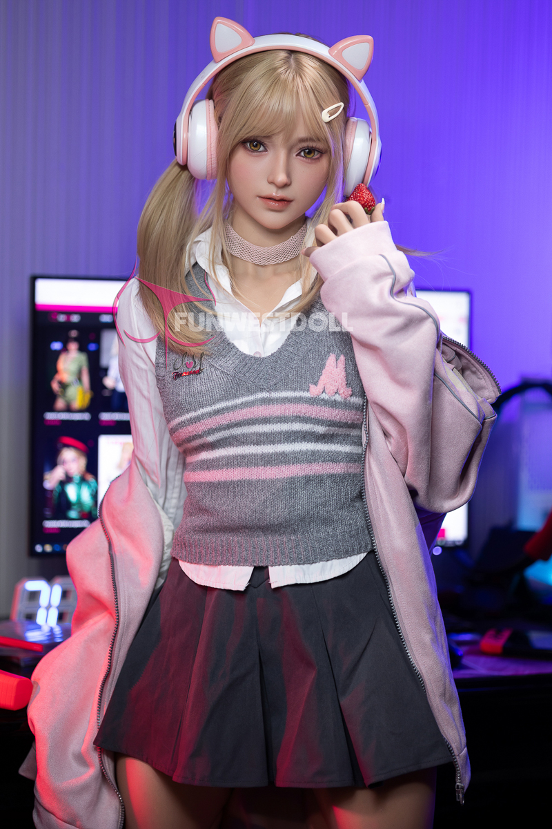 FUNWEST® Alice 159cm(5.2') 038# A-Cup TPE European Sex Doll FWD078 (In Stock US)-DreamLoveDoll