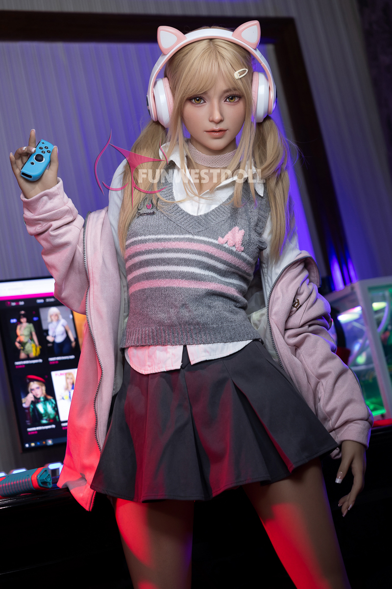 FUNWEST® Alice 159cm(5.2') 038# A-Cup TPE European Sex Doll FWD078 (In Stock US)-DreamLoveDoll