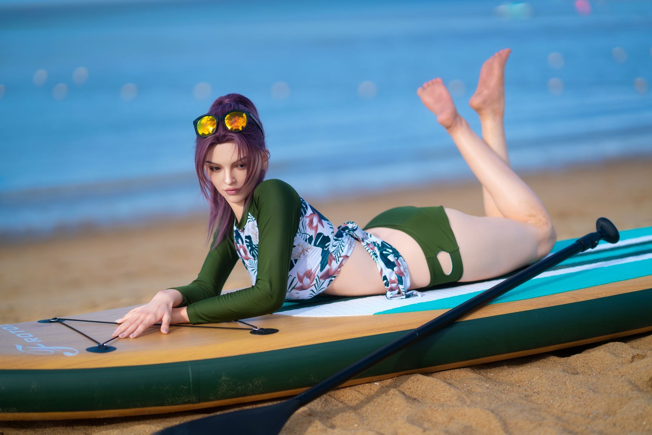 ZELEX® Inspiration Series Marina 170cm (5.6') GE125#-1 C-CUP Full Silicone (NO.2912）-DreamLoveDoll