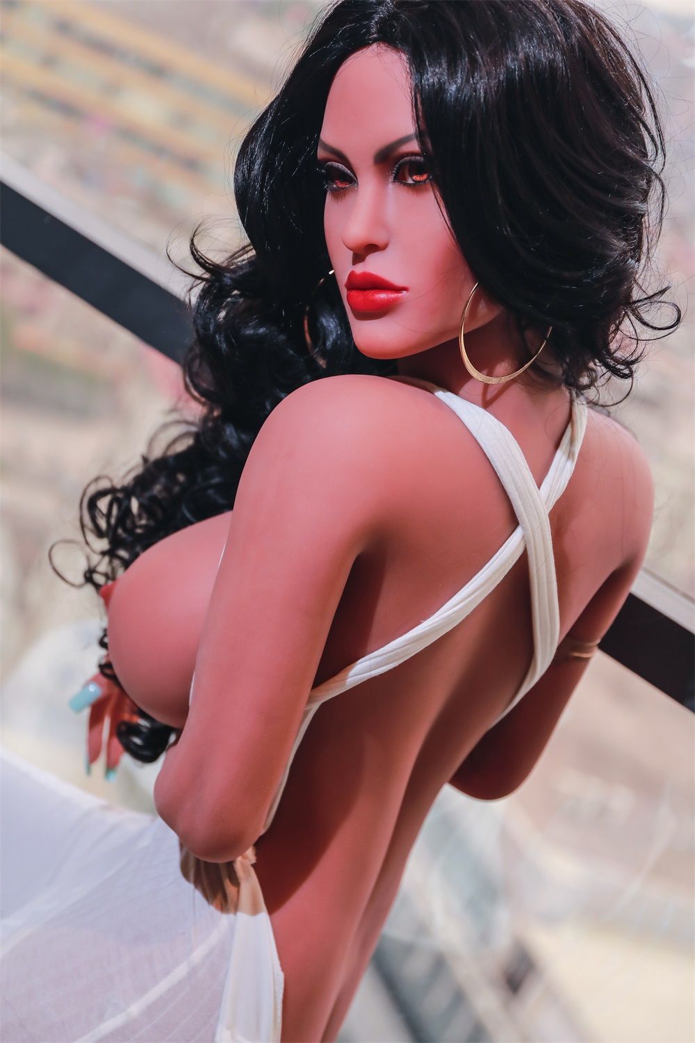 170cm/5ft7 Tan Skin Sexy Milf BBW Sex Doll - Adelina (In Stock US)-DreamLoveDoll