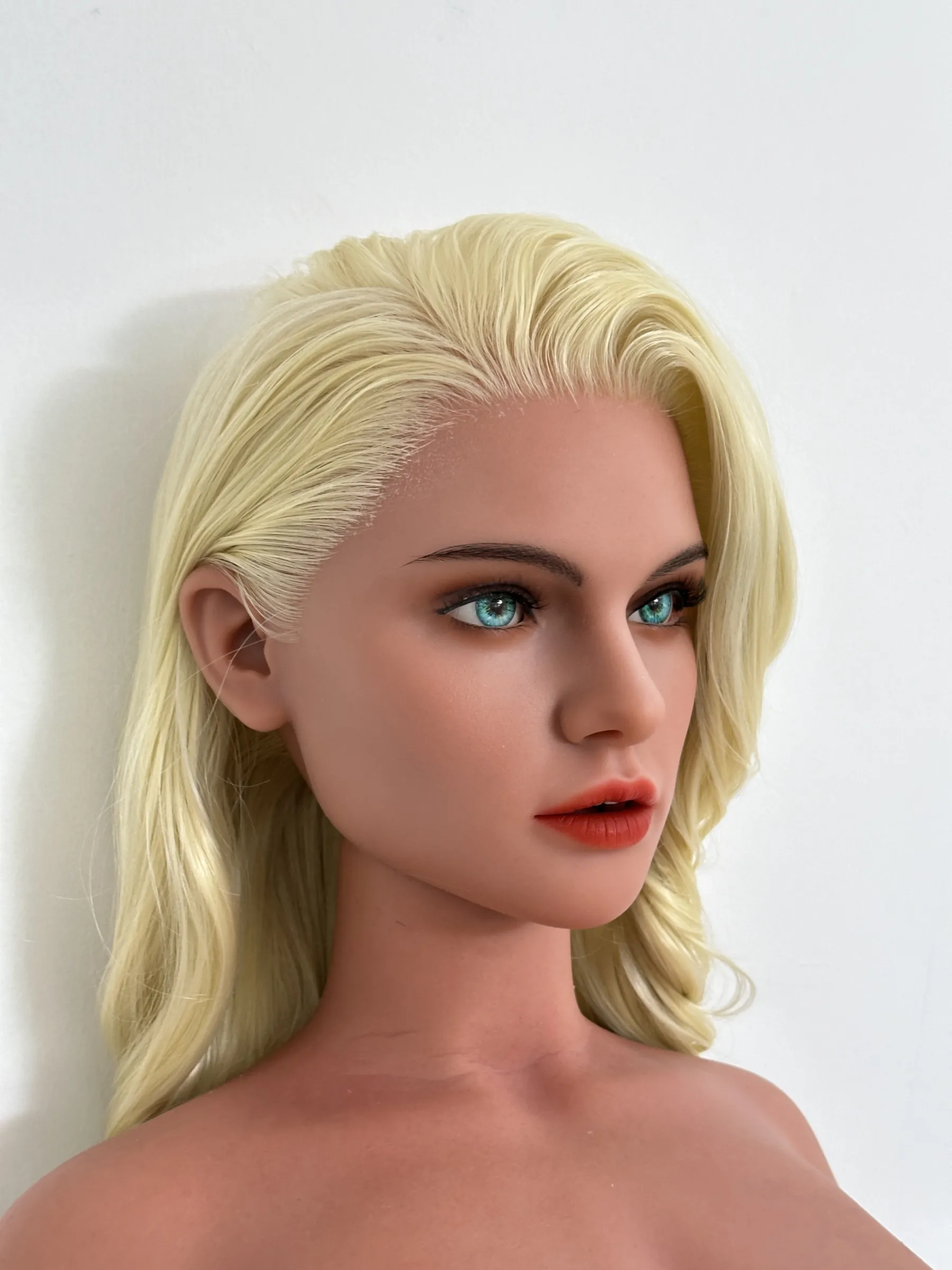 Top Fire | 163cm/5ft4 Mature Blonde Skinny Realistic Silicone Sex Doll - Evelyn