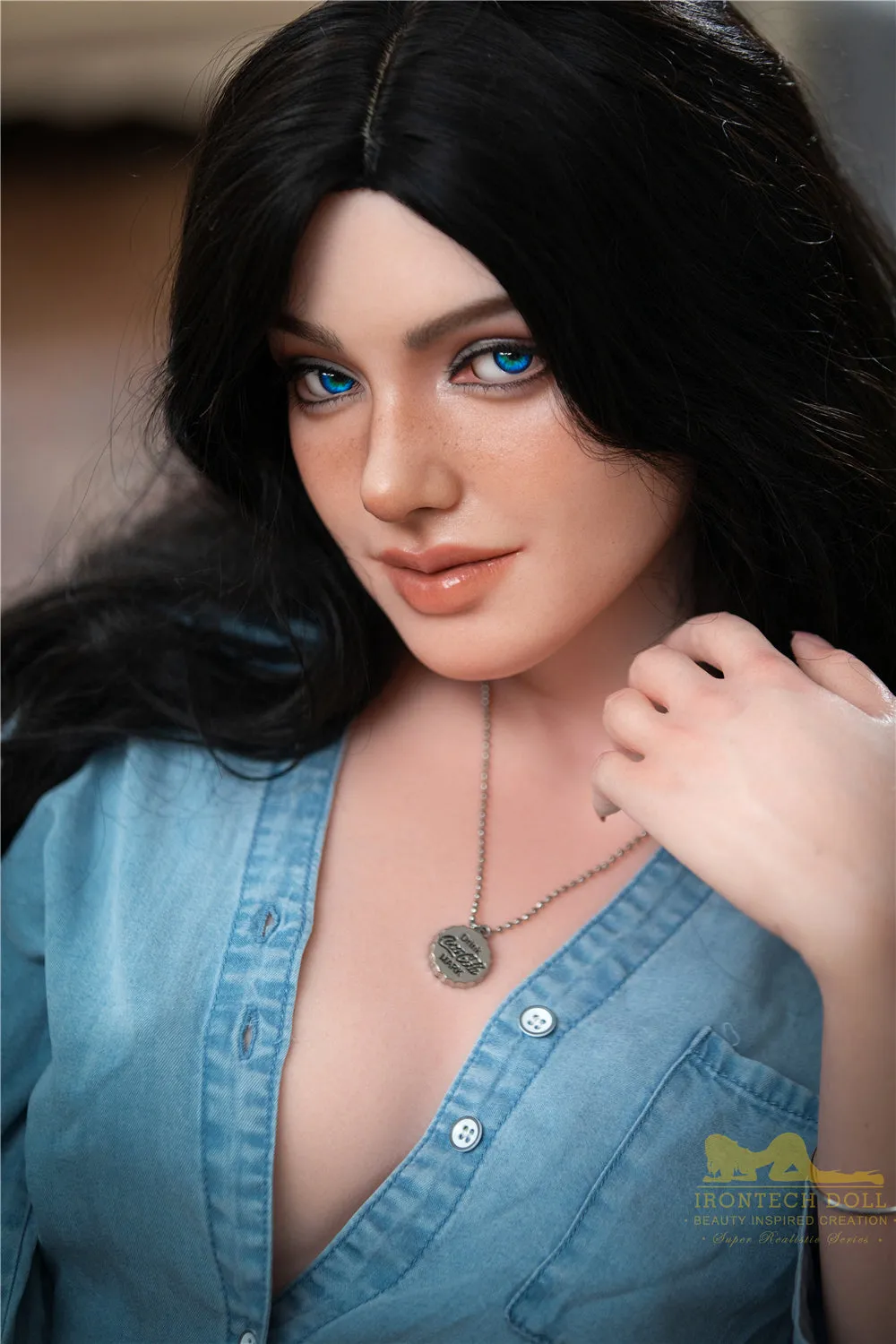 Irontech Doll | 152cm/5ft Seductive American Sweetheart Chic Lifelike Silicone Sex Doll - Ivy