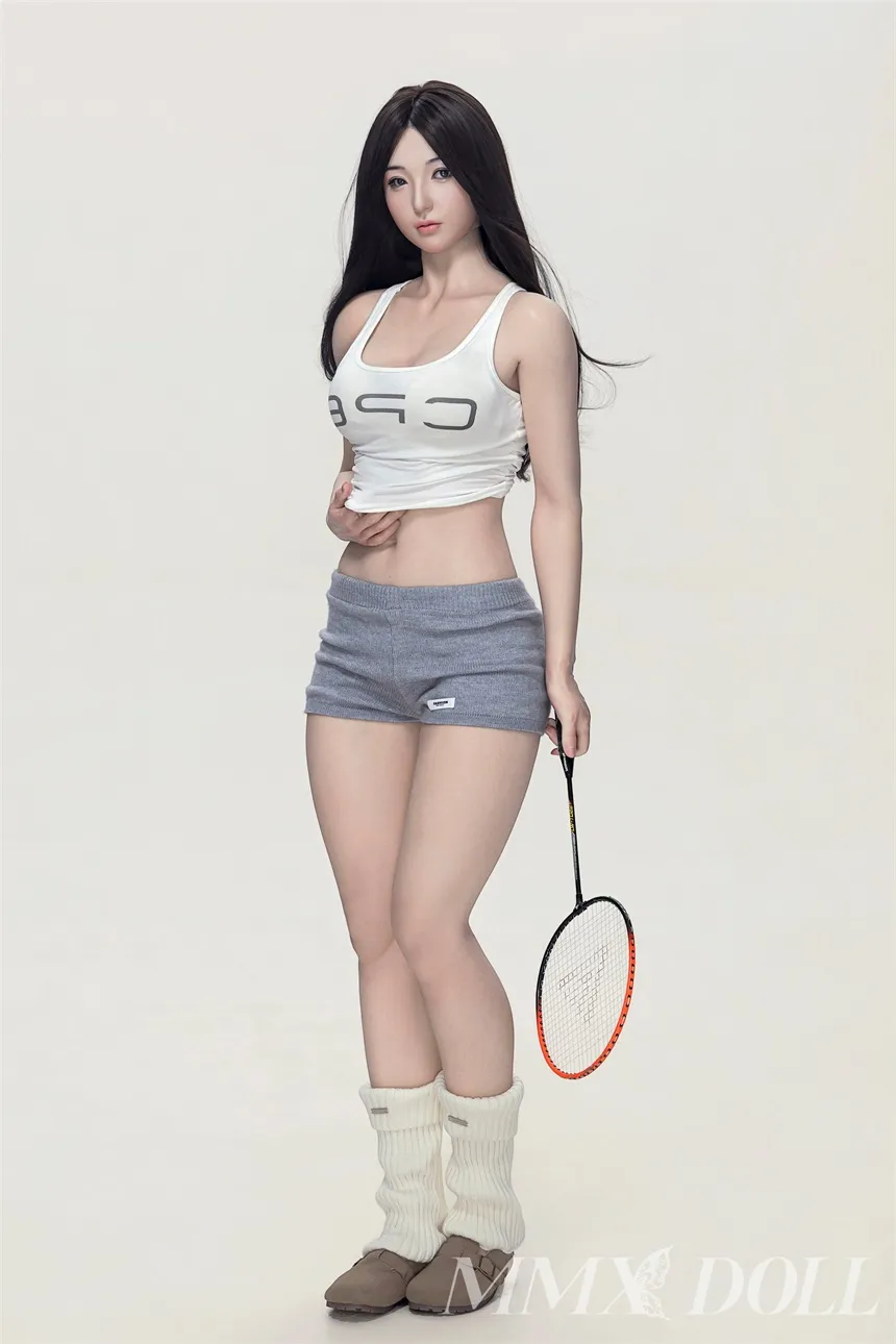 MMX Doll | 166cm/5ft5 Small Breasts Charming Asian Sporty-style Gentle Realistic Silicone Sex Doll - Meng Jie