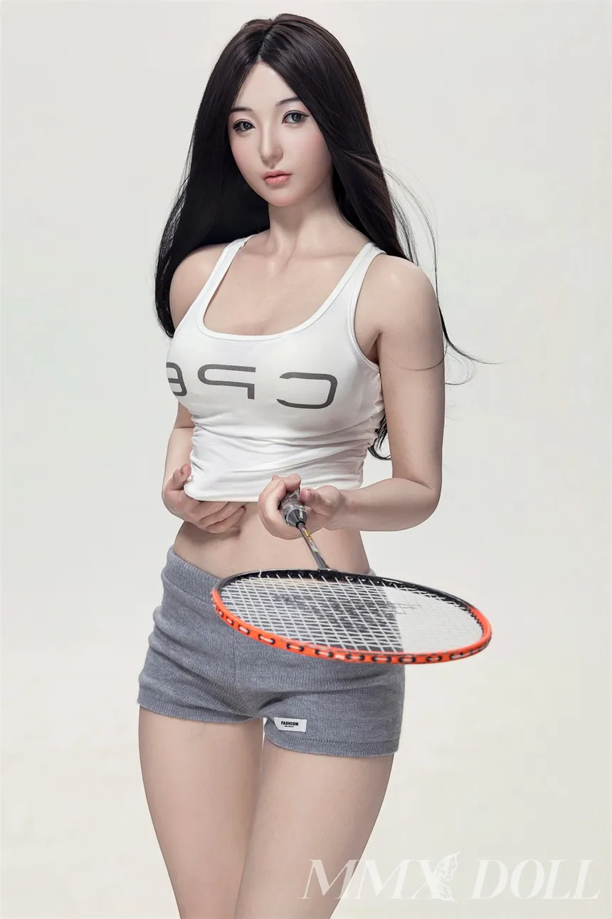 MMX Doll | 166cm/5ft5 Small Breasts Charming Asian Sporty-style Gentle Realistic Silicone Sex Doll - Meng Jie