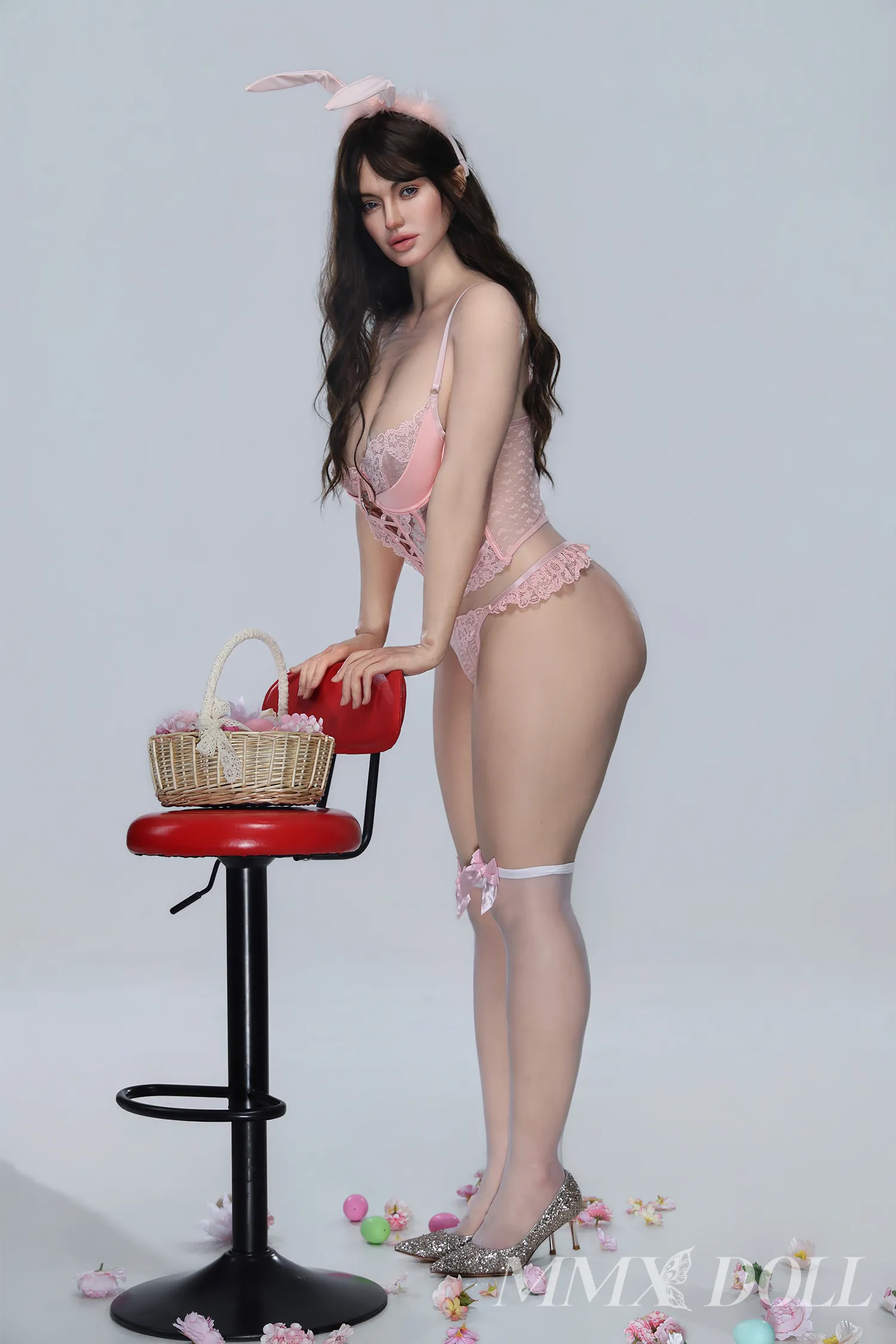 MMX Doll | 168cm/5ft6 Huge Breasts Sultry Mature Bunny Bombshell Realistic Silicone Sex Doll - Luna