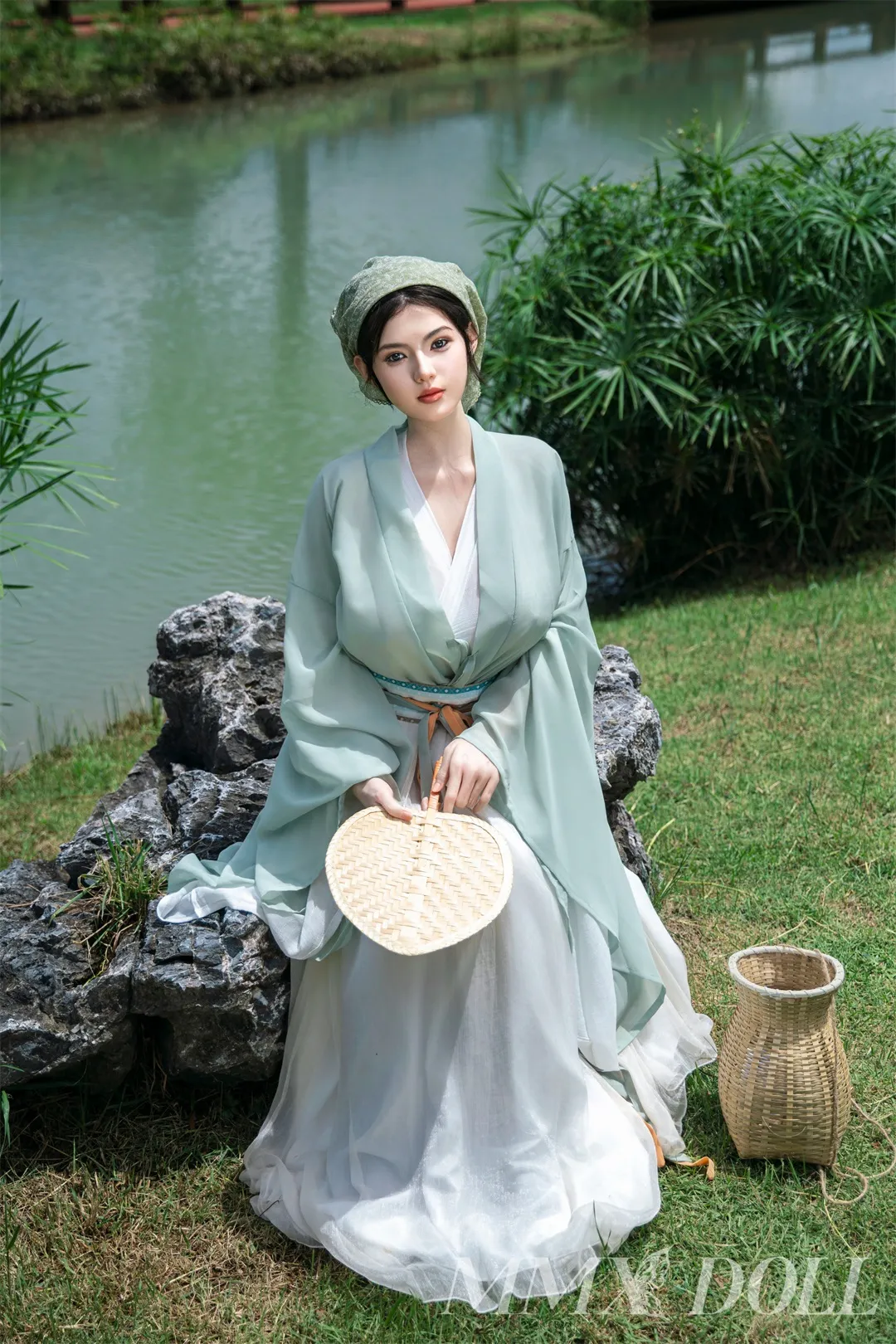 MMX Doll | 155cm/5ft1 Huge Breasts Alluring Gentle Asian Oriental Beauty Realistic Silicone Sex Doll - JiaMi