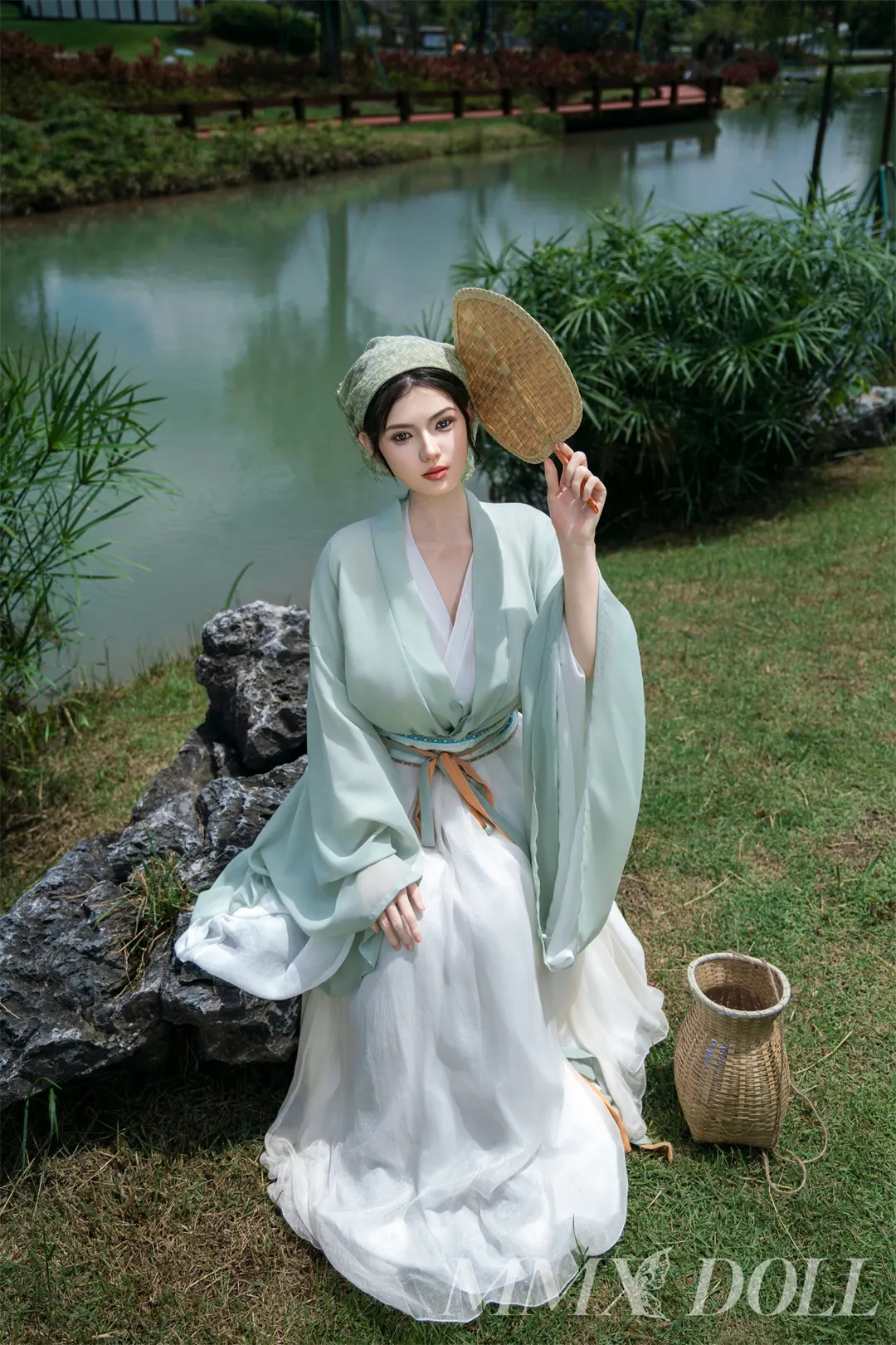 MMX Doll | 155cm/5ft1 Huge Breasts Alluring Gentle Asian Oriental Beauty Realistic Silicone Sex Doll - JiaMi