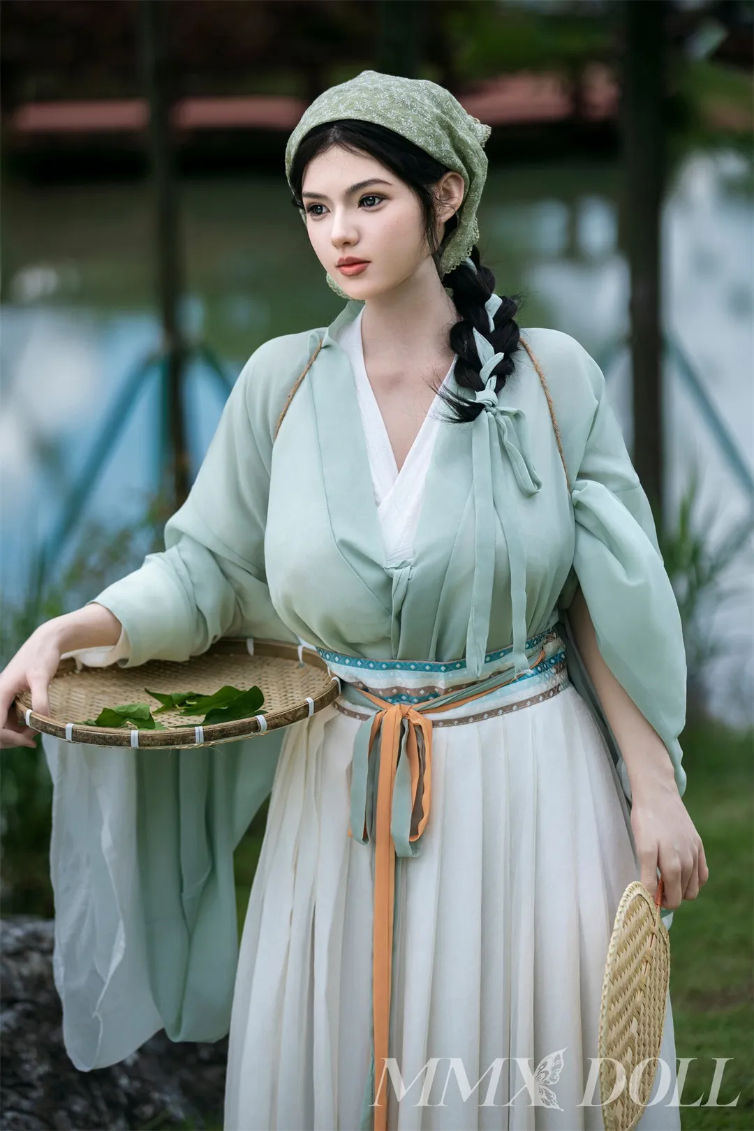 MMX Doll | 155cm/5ft1 Huge Breasts Alluring Gentle Asian Oriental Beauty Realistic Silicone Sex Doll - JiaMi