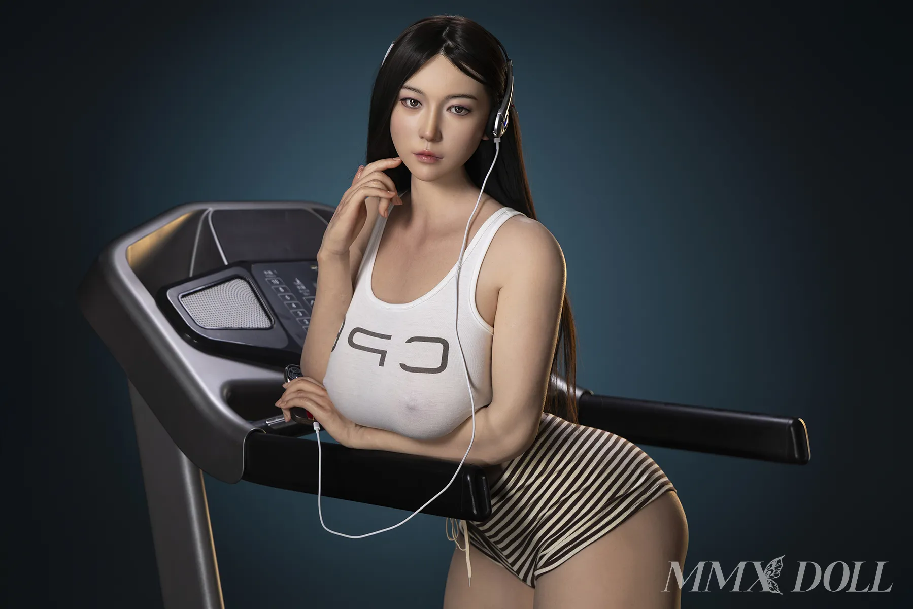 MMX Doll | 168cm/5ft6 Big Breasts Charming Asian Sporty-style Chubby Voluptuous Realistic Silicone Sex Doll - MengXi