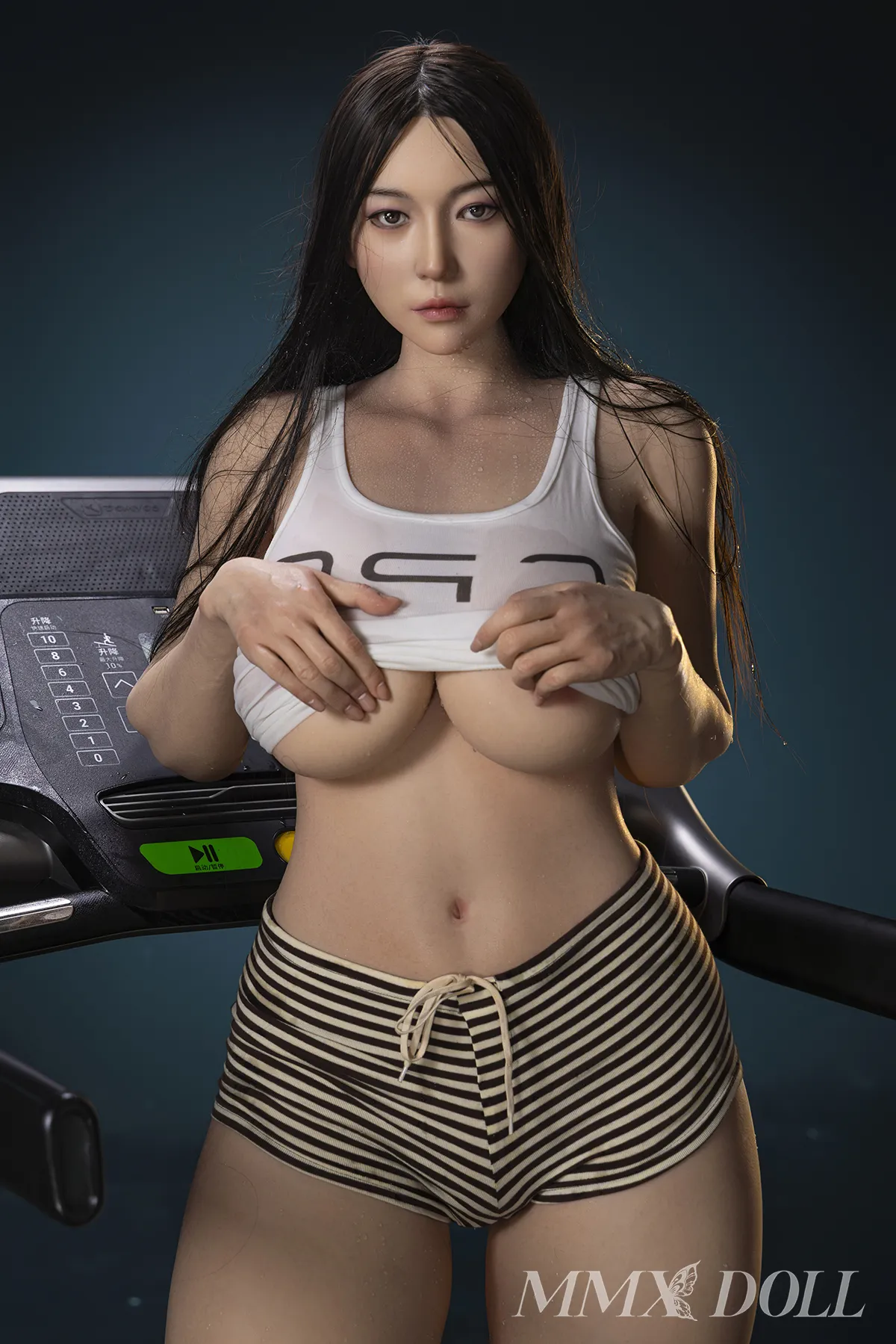 MMX Doll | 168cm/5ft6 Big Breasts Charming Asian Sporty-style Chubby Voluptuous Realistic Silicone Sex Doll - MengXi