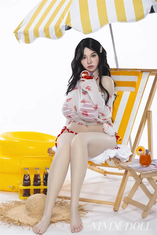 MMX Doll | 156cm/5ft1 Big Breasts Alluring Asian Gentle Sweetheart Plump Realistic Silicone Sex Doll - Meng Yi