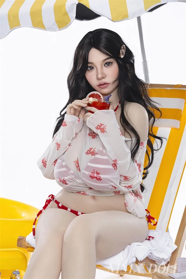 MMX Doll | 156cm/5ft1 Big Breasts Alluring Asian Gentle Sweetheart Plump Realistic Silicone Sex Doll - Meng Yi