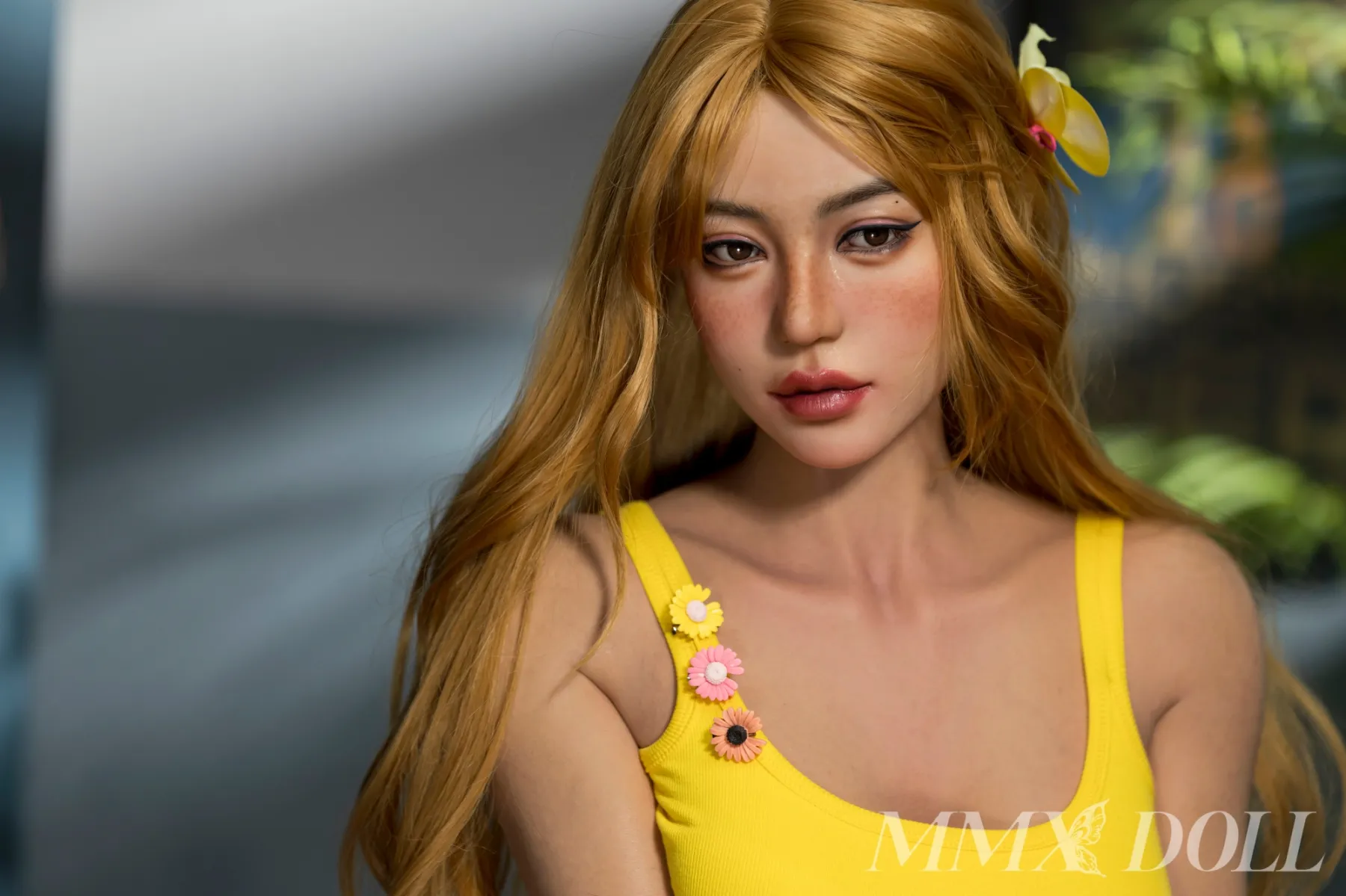 MMX Doll | 166cm/5ft5 Small Breasts Sultry Summer California-style Hottie Realistic Silicone Sex Doll - MengYao