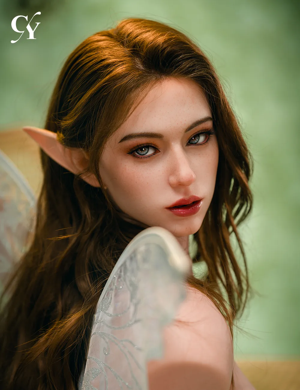 TOP-CY Doll | 110cm/3ft7 Big Breasts Real Skin Texture ROS Silicone Torso Doll - Lindsay