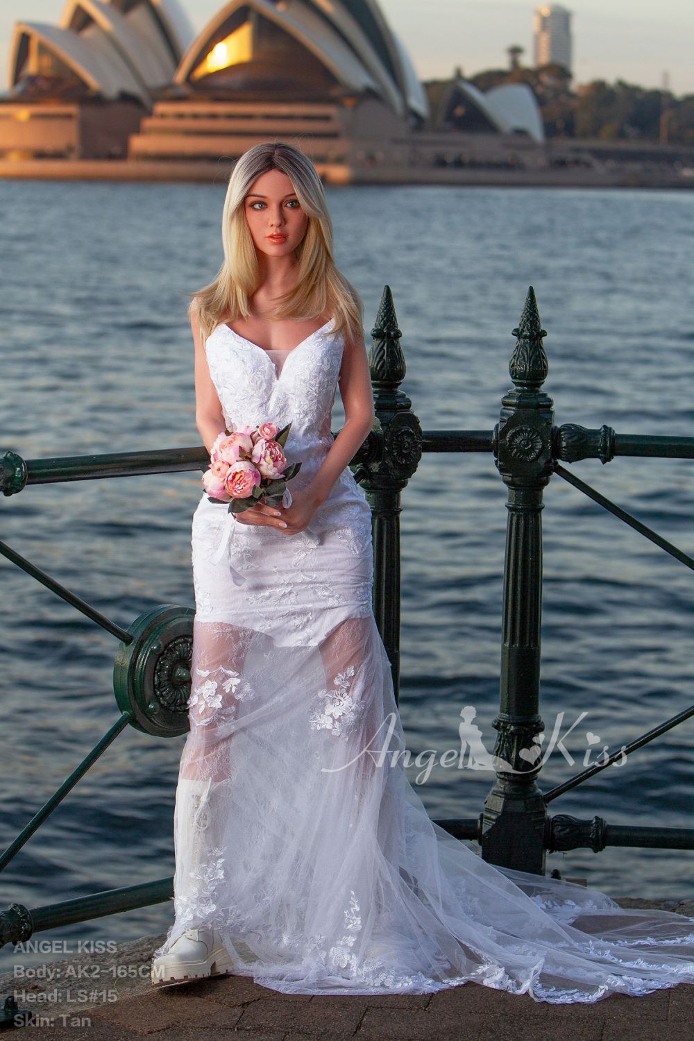 Angelkiss® 165cm (5.4') LS15# D-CUP Full Silicone Sex Dolls Model Props (NO.3011)-DreamLoveDoll