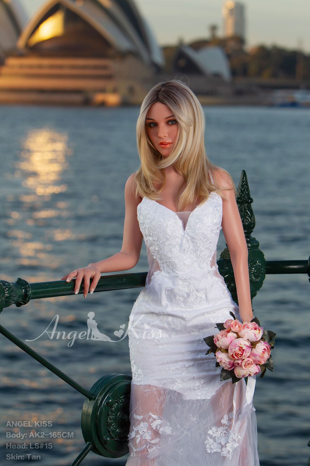 Angelkiss® 165cm (5.4') LS15# D-CUP Full Silicone Sex Dolls Model Props (NO.3011)-DreamLoveDoll