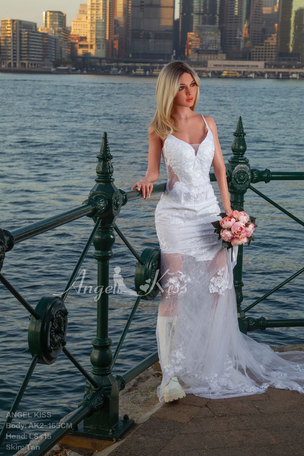 Angelkiss® 165cm (5.4') LS15# D-CUP Full Silicone Sex Dolls Model Props (NO.3011)-DreamLoveDoll