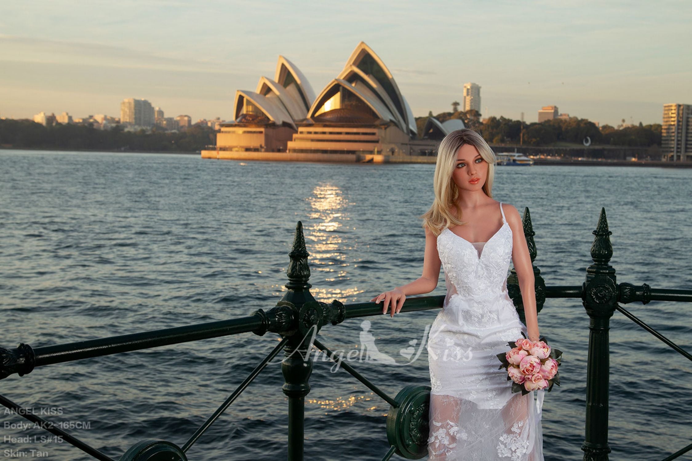 Angelkiss® 165cm (5.4') LS15# D-CUP Full Silicone Sex Dolls Model Props (NO.3011)-DreamLoveDoll
