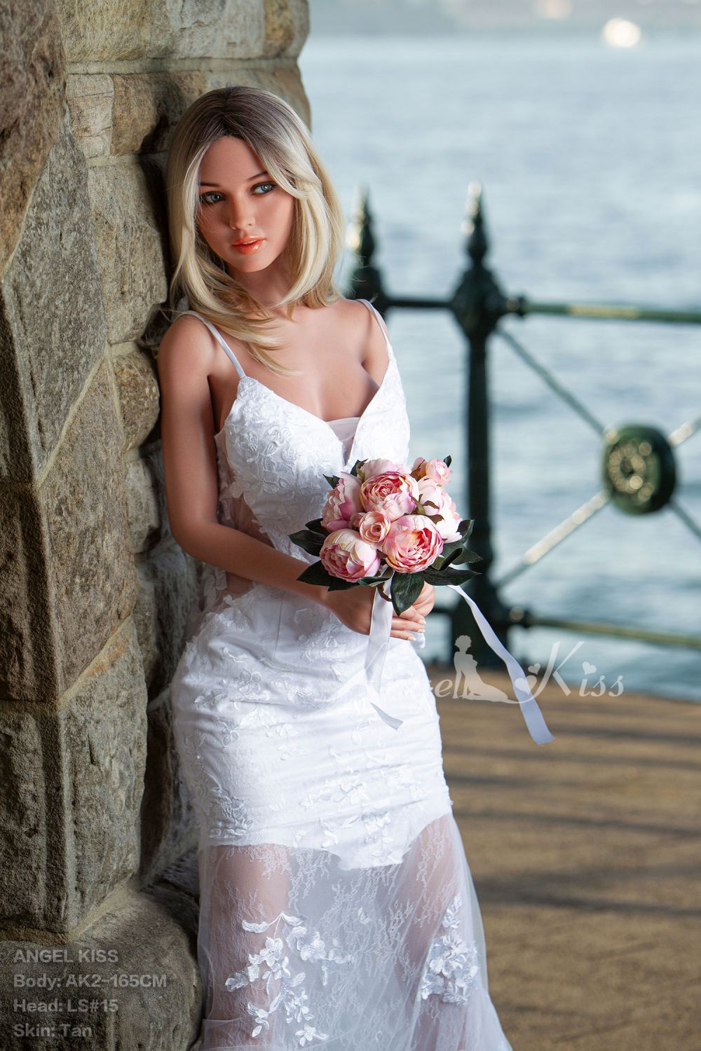 Angelkiss® 165cm (5.4') LS15# D-CUP Full Silicone Sex Dolls Model Props (NO.3011)-DreamLoveDoll