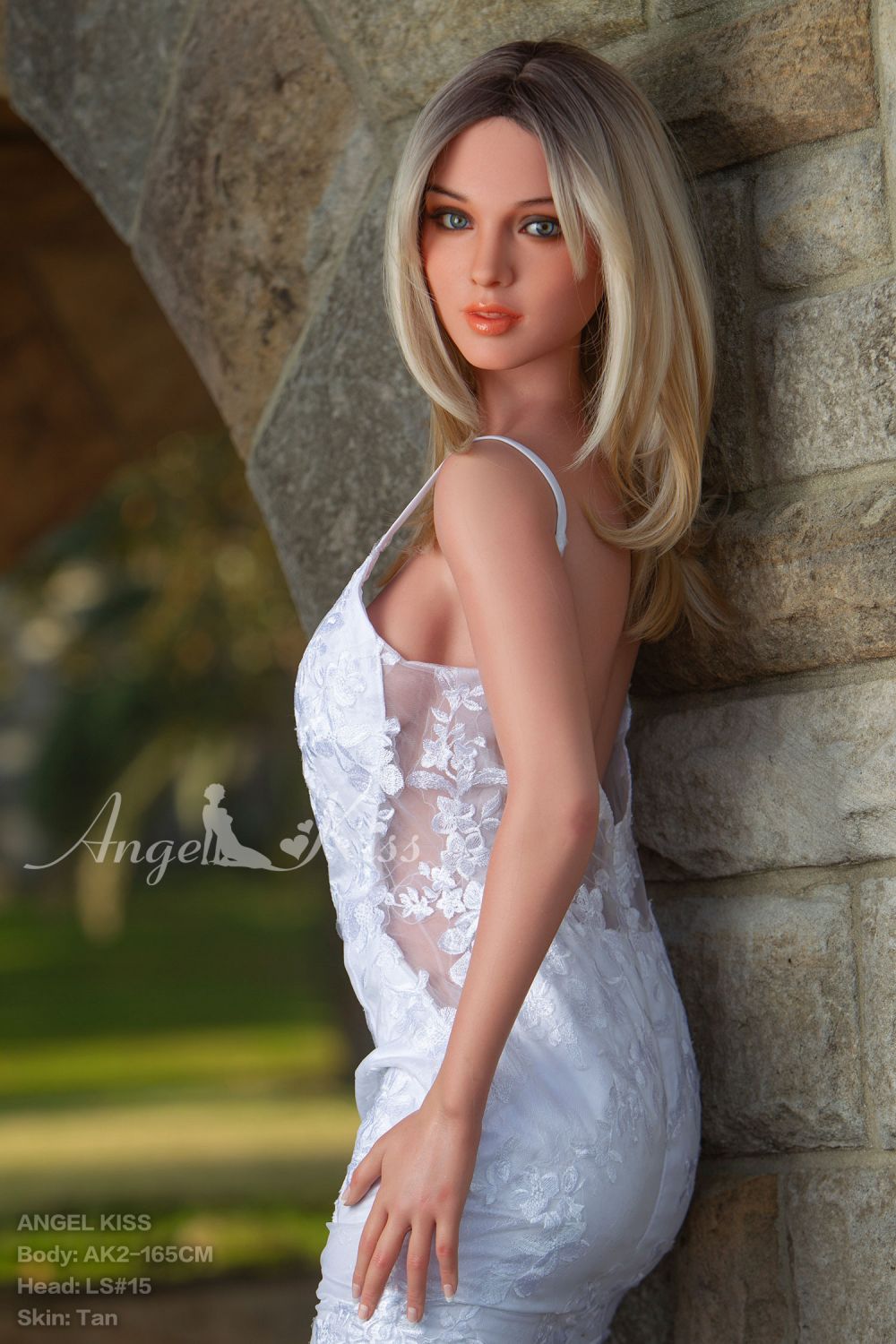 Angelkiss® 165cm (5.4') LS15# D-CUP Full Silicone Sex Dolls Model Props (NO.3011)-DreamLoveDoll