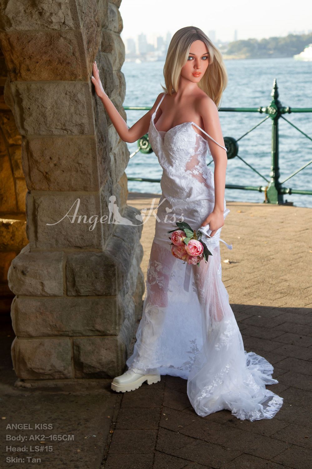Angelkiss® 165cm (5.4') LS15# D-CUP Full Silicone Sex Dolls Model Props (NO.3011)-DreamLoveDoll