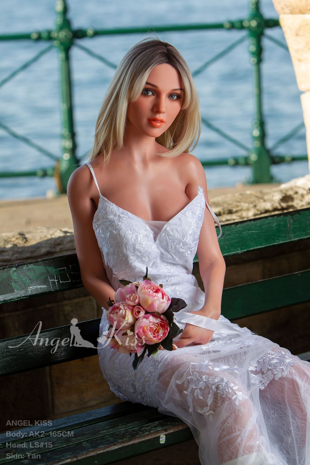 Angelkiss® 165cm (5.4') LS15# D-CUP Full Silicone Sex Dolls Model Props (NO.3011)-DreamLoveDoll