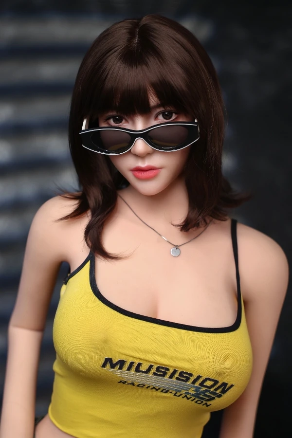 ORANGE IN® 168cm (5.6') 996# J-cup Charming Asian Silicone Head Sex Doll - Lucy