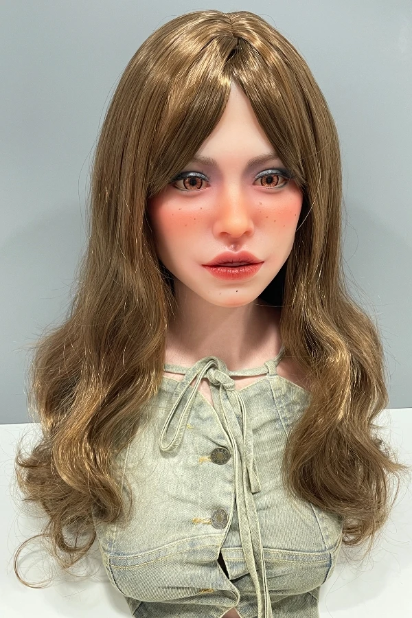 ORANGE IN® 158cm(5.2') 450# G-cup Japanese Sexy School Uniform Silicone Head Sex Doll - Grace