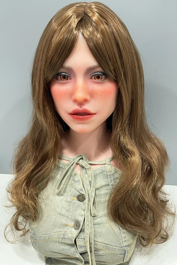 ORANGE IN® 158cm(5.2') 450# G-cup Japanese Sexy School Uniform Silicone Head Sex Doll - Grace