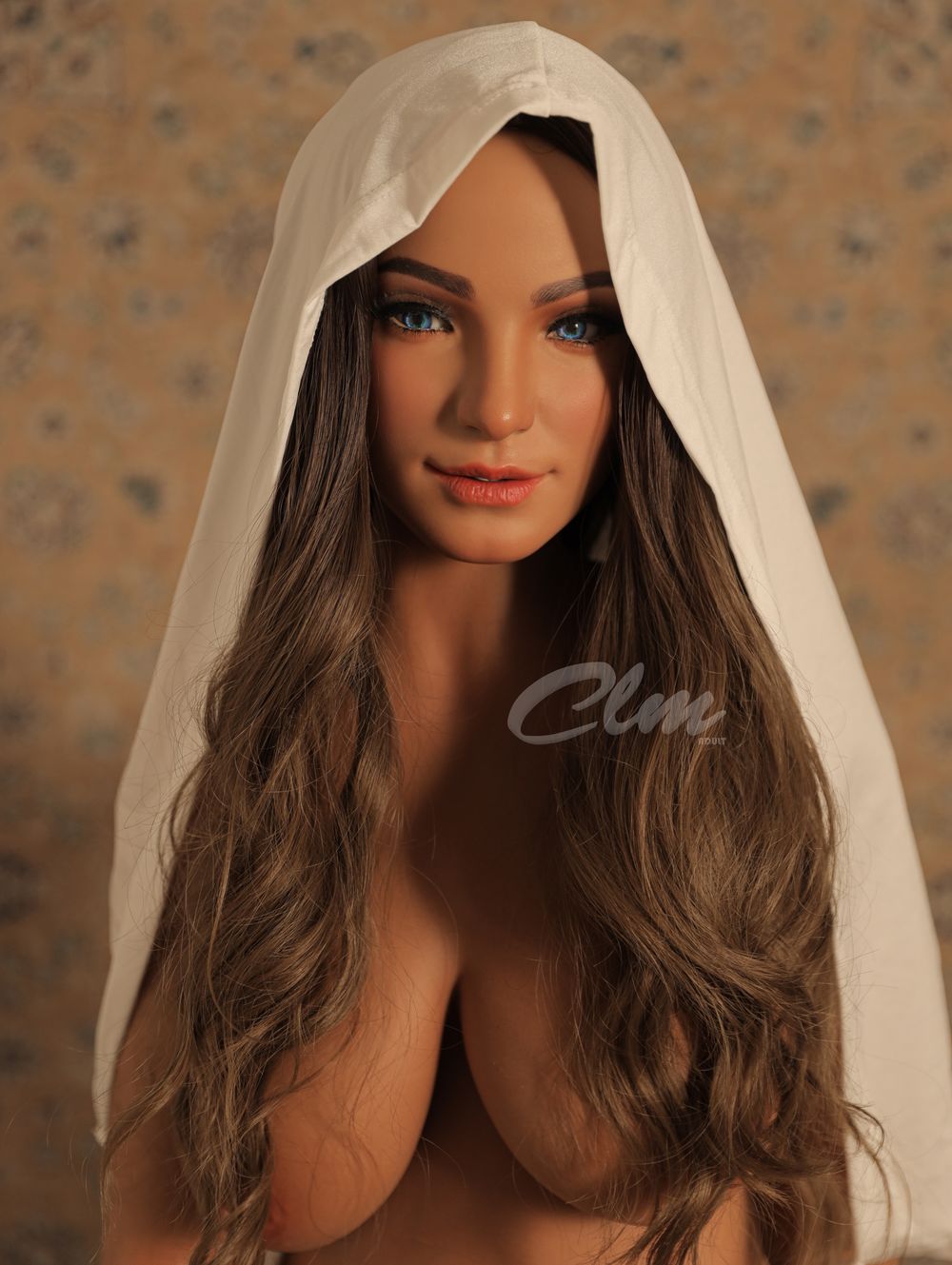 Climax Doll | 159cm/5ft25 Big Breasts Alluring Middle Eastern-style Realistic Full Silicone Sex Doll  - Mouna