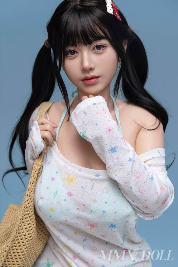 MMX Doll | 150cm/4ft11 Small Breasts Seductive Asian Sweetheart Realistic Silicone Sex Doll - MengHan