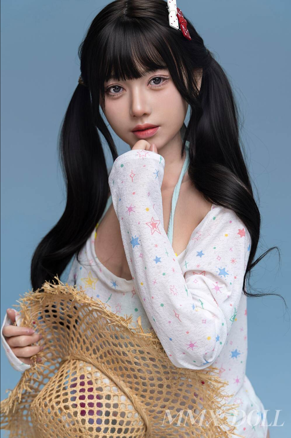 MMX Doll | 150cm/4ft11 Small Breasts Seductive Asian Sweetheart Realistic Silicone Sex Doll - MengHan