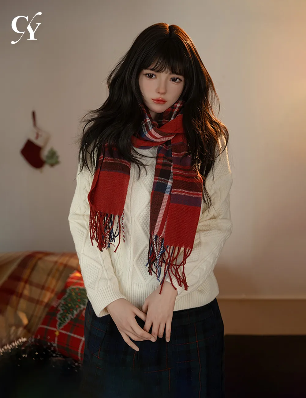 TOP-CY Doll | 162cm/5ft4 Small Breasts Christmas Silicone Sex Doll - Sato Asuka