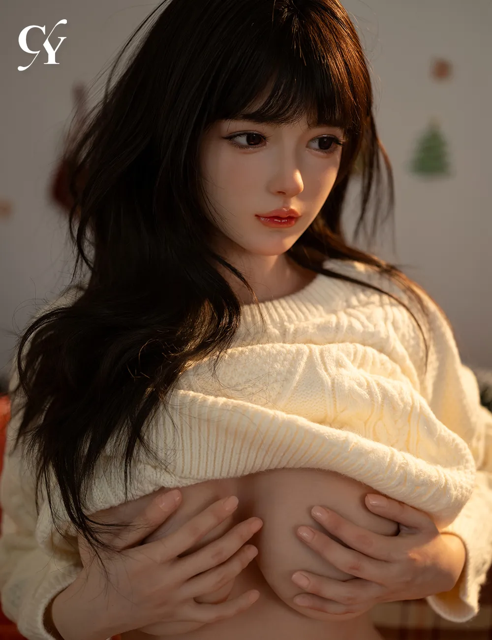 TOP-CY Doll | 162cm/5ft4 Small Breasts Christmas Silicone Sex Doll - Sato Asuka