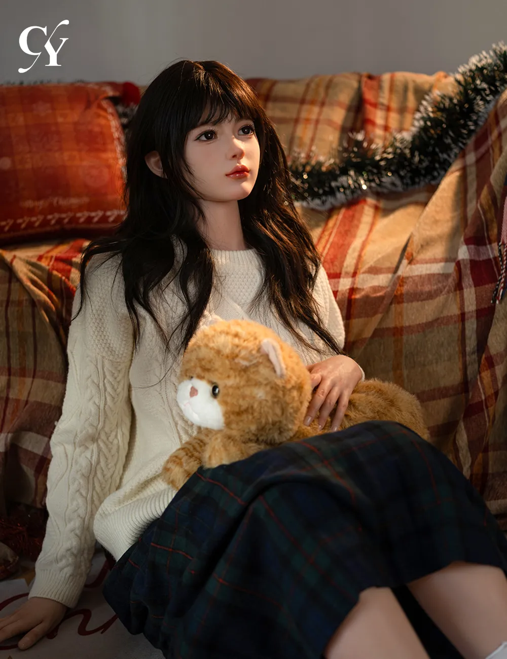TOP-CY Doll | 162cm/5ft4 Small Breasts Christmas Silicone Sex Doll - Sato Asuka