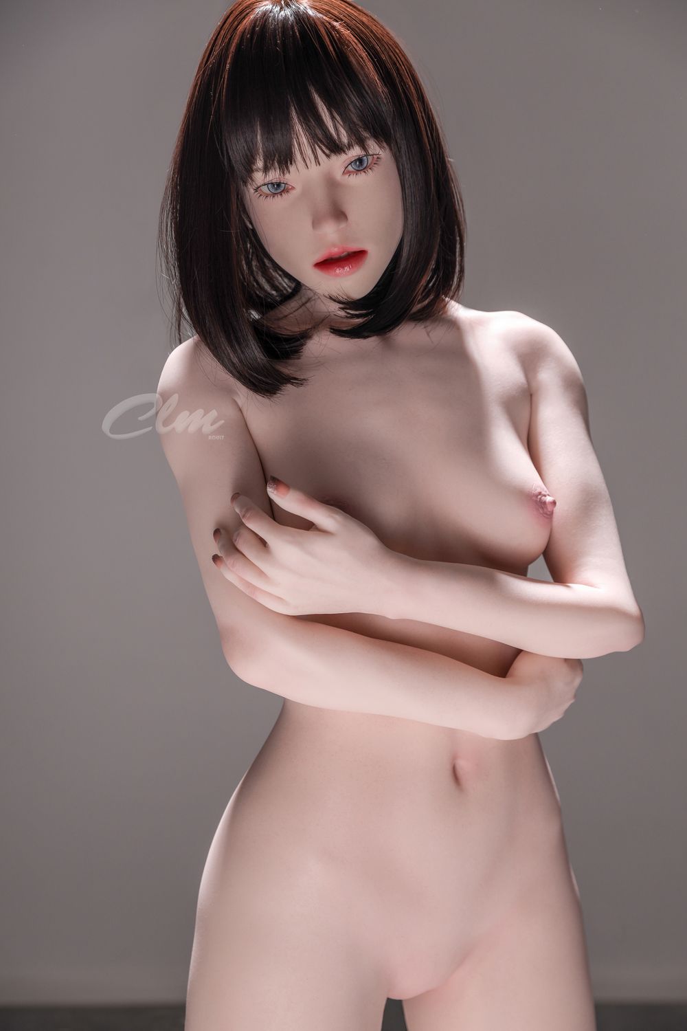 Climax Doll丨157cm/5ft2 Small Breasts Mature Movable Jaw Lifelike Full Silicone Sex Doll - Gimogi