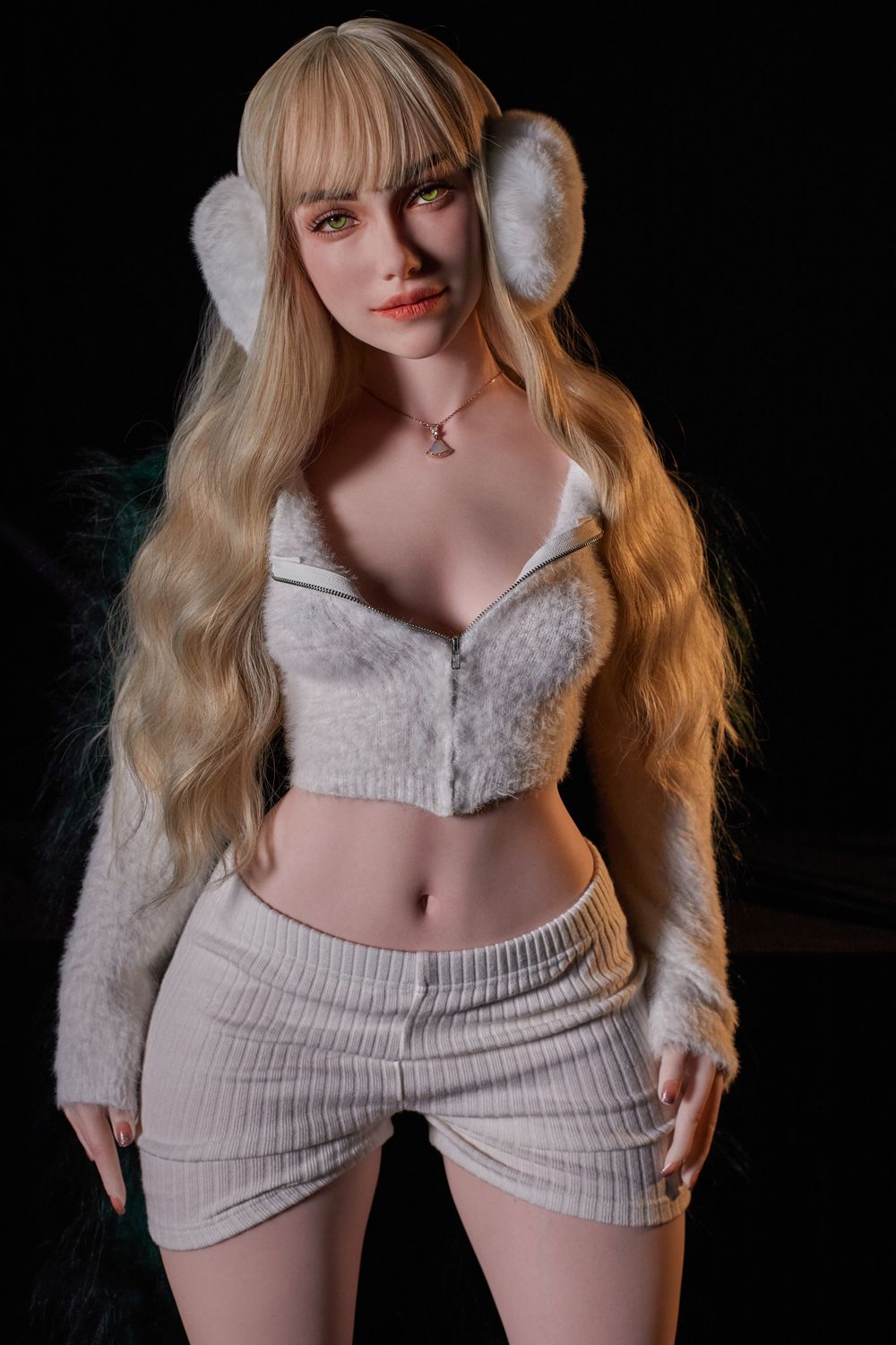 Climax Doll | 160cm/5ft3 Small Breasts Enchanting European Blonde-hair Lifelike Full Silicone Sex Doll – Imani