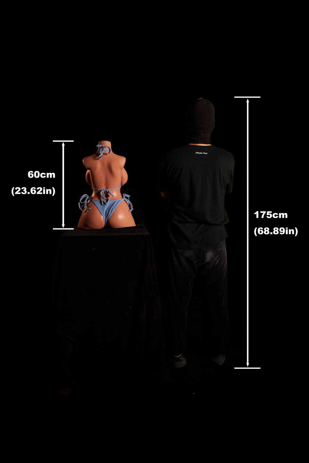 Climax Doll | ULW 80cm/2ft6 Big Breasts Realistic Silicone Torso Sex 664# - Eliza