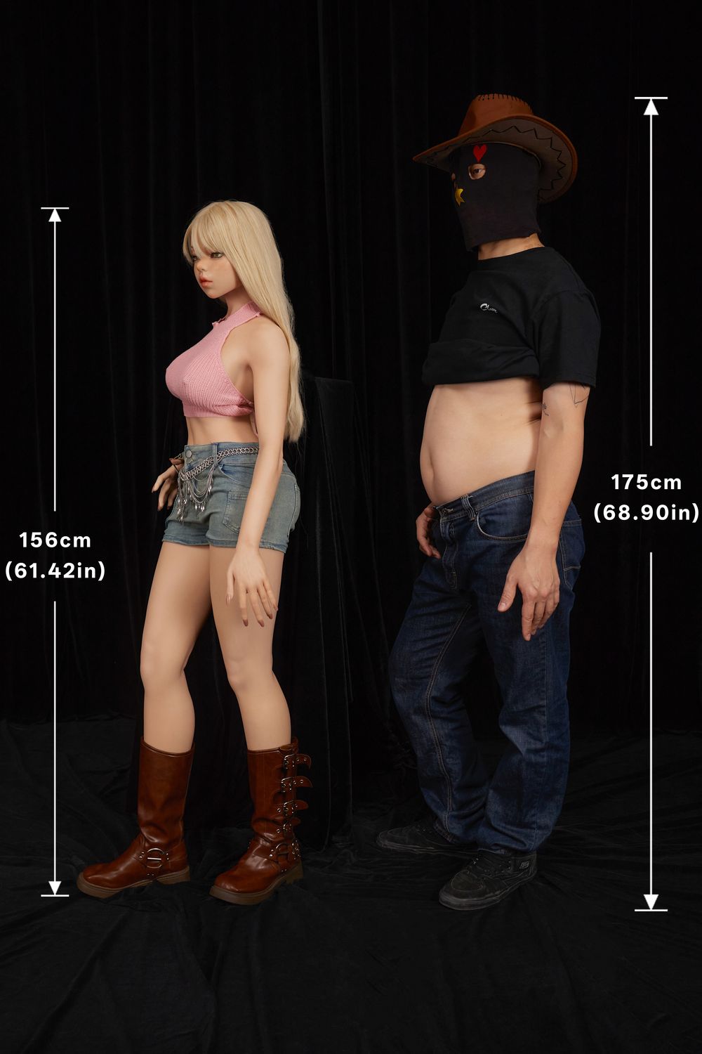Climax Doll | ULW SiU156cm/5ft1 Small Breasts Blonde Sweet Cowgirl Realistic Silicone Sex Doll -  Rhea