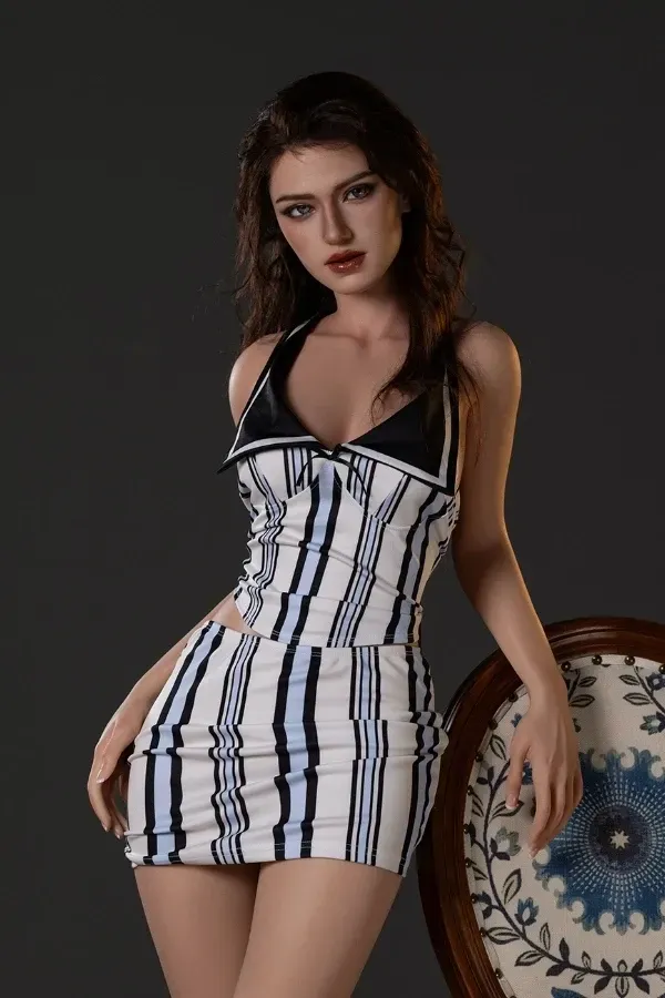 TOP-CY Doll | 150cm/4ft11 Small Breasts ROS Silicone Head Sex Doll - Elva-S
